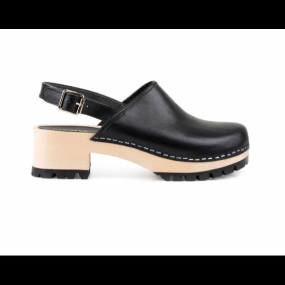 Swedish Hasbeens Jill Clog size 39